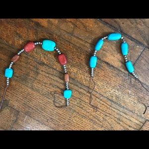Anklet and bracelet set
